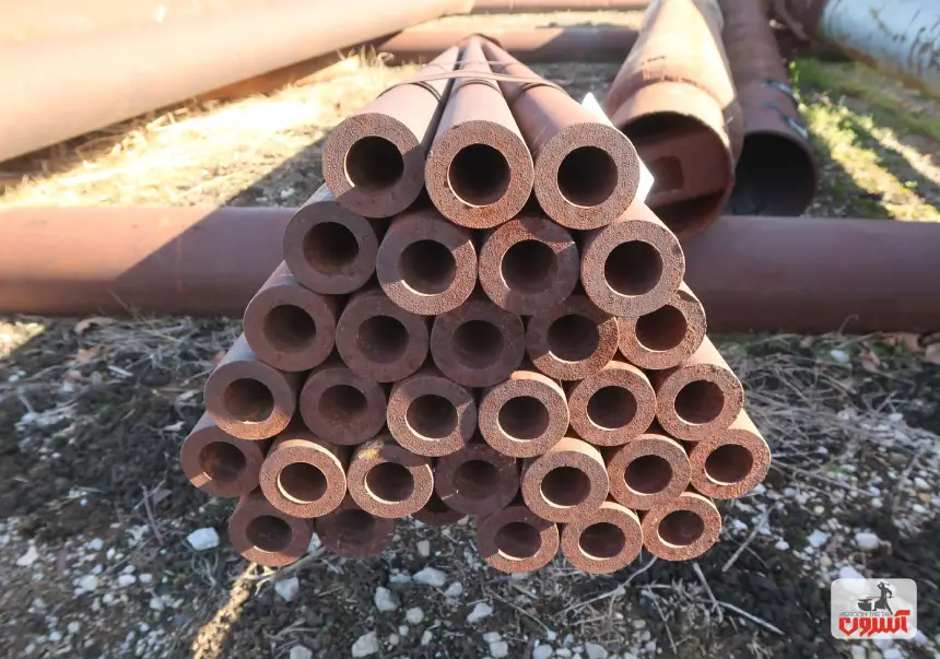 لوله گوشتدار آهنی و فولادی