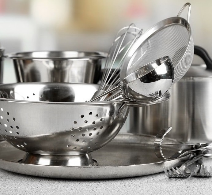 ساخت لوازم آشپزخانه با فولاد ضدزنگ فریتی