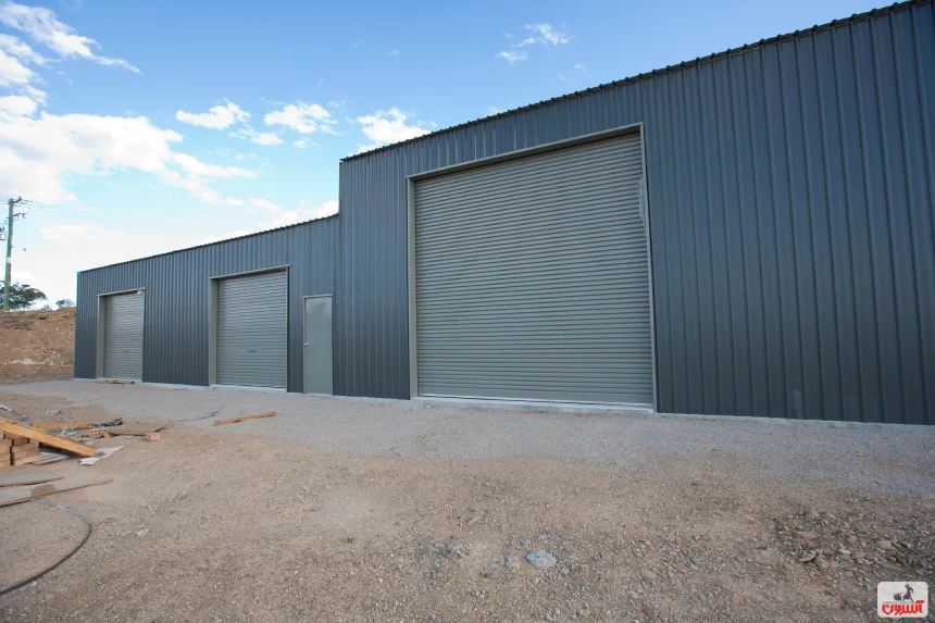 تصویری از سوله ساخته شده