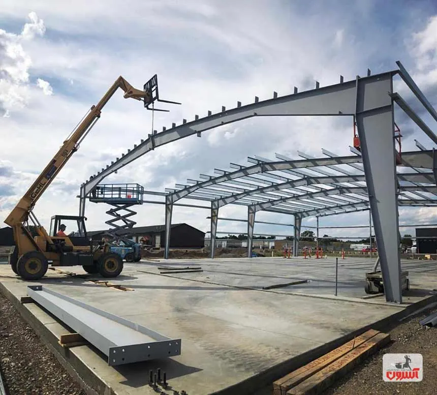 ساخت سوله با تیرآهن