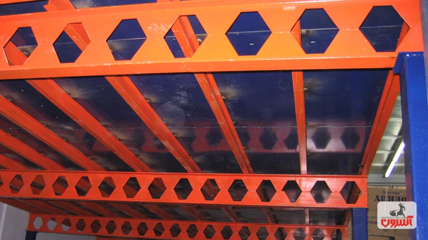 استفاده از تیرآهن لانه زنبوری در اسکلت ساختمان