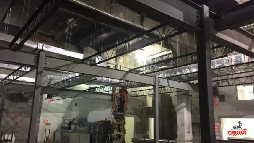 کاربرد تیرآهن بلژیکی