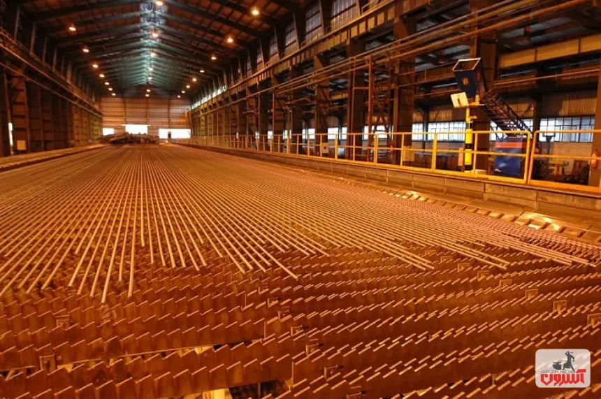 روش تولید میلگرد میانه