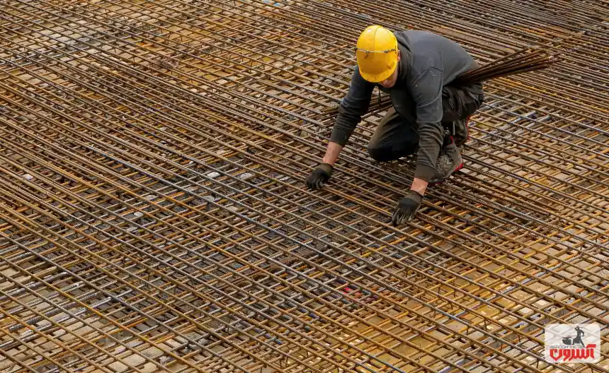 نحوه اجرا میلگرد ادکا و ممان منفی