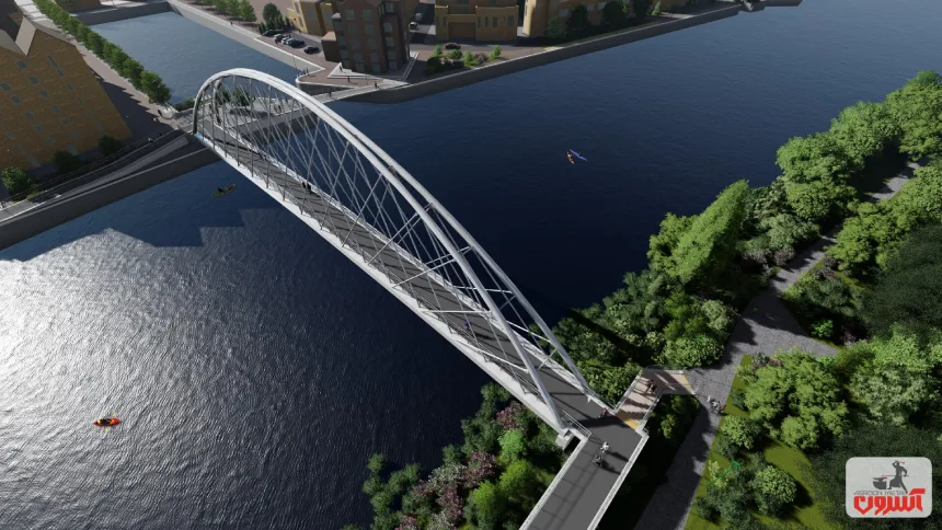 پل عابر پیاده قوسی چیست؟