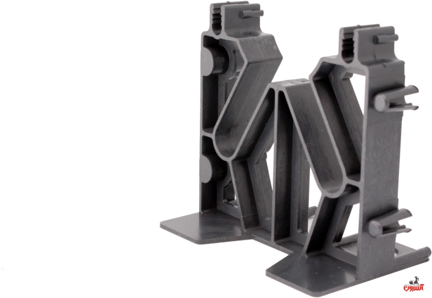 نمای نزدیک اسپیسر میلگرد