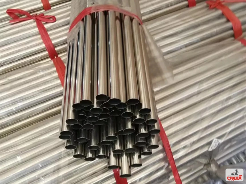 تصویری از لوله استیل 