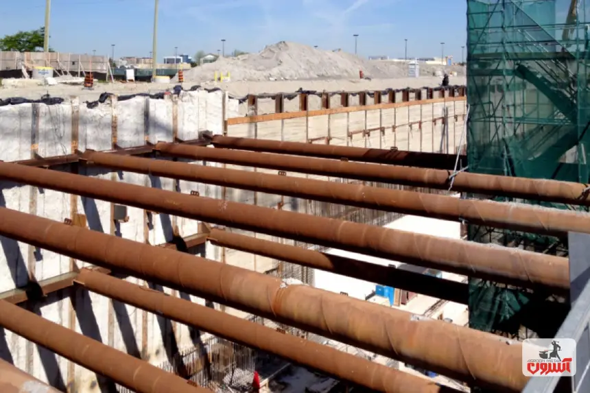 سازه نگهبان خرپایی