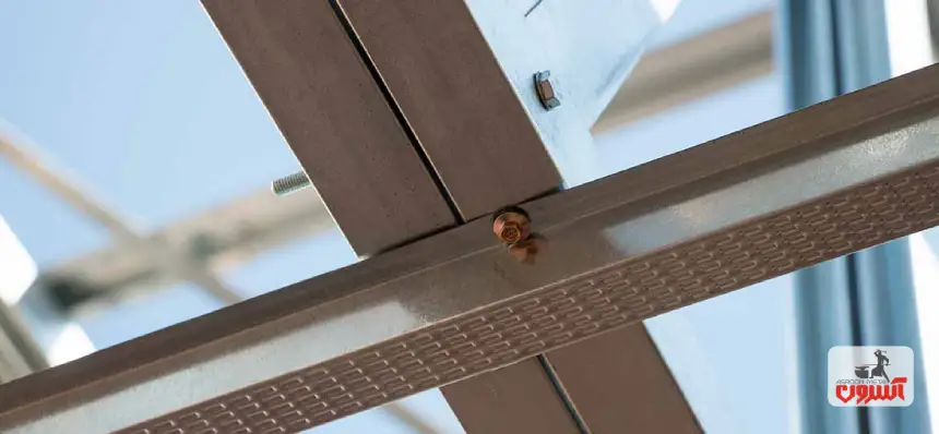 خرپا با قوطی دو شیب