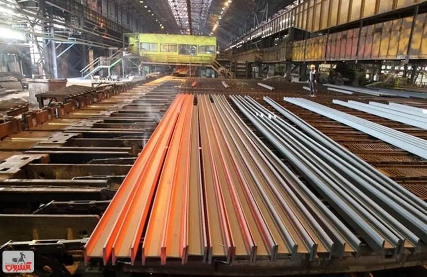 تولید تیرآهن براساس جدول اشتال