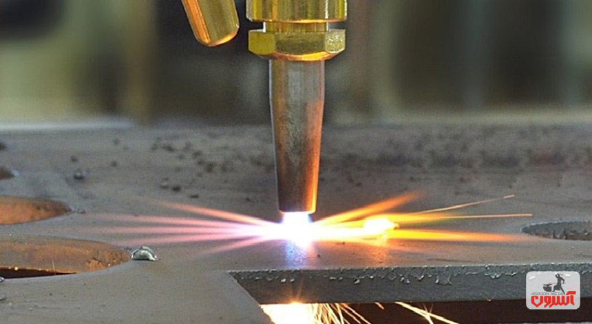 برش لوله فولادی به روش هواگاز