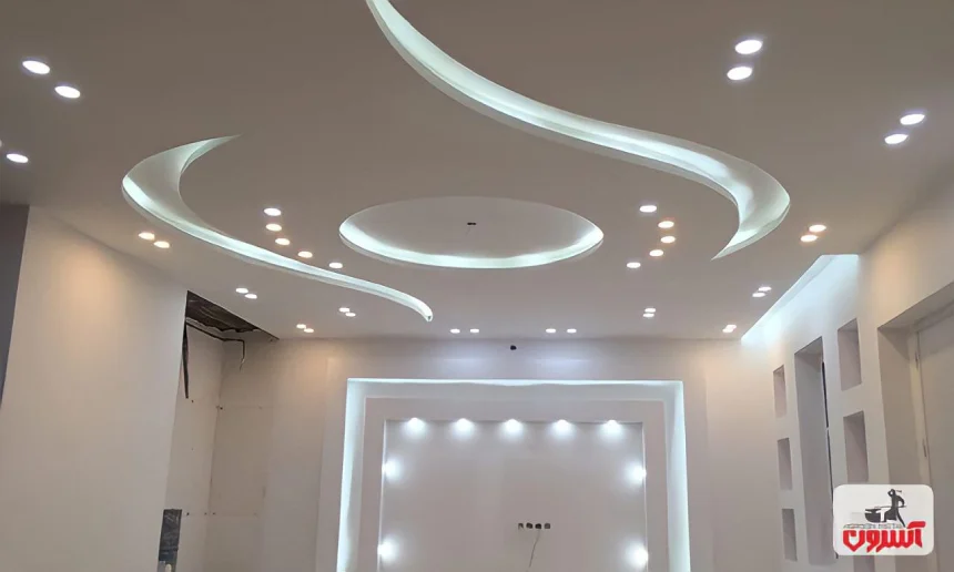 سقف کاذب با رابیتس