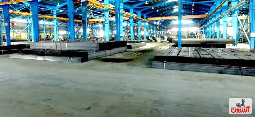 ورق مورد استفاده در تولید پروفیل حداد گستر