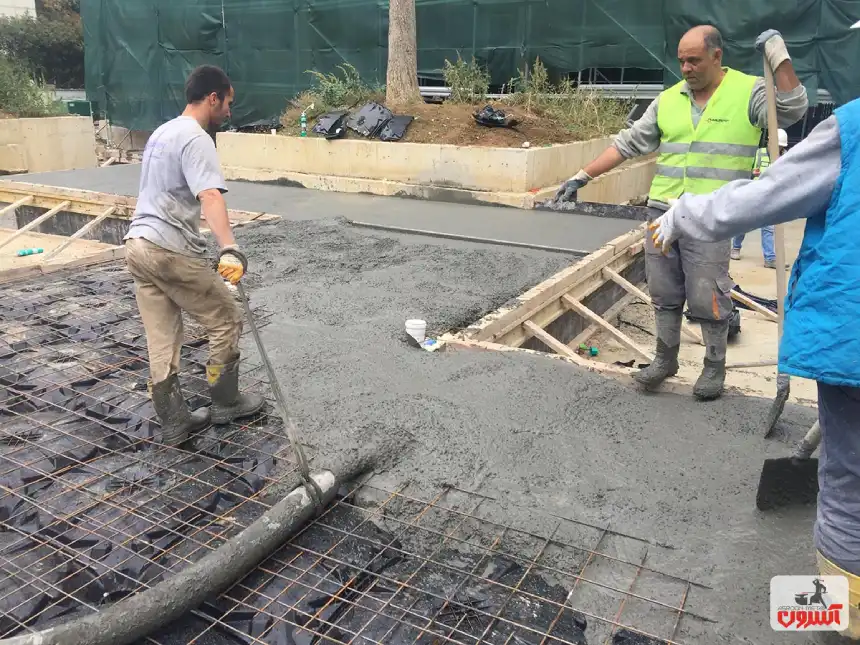 مراحل آماده سازی فونداسیون