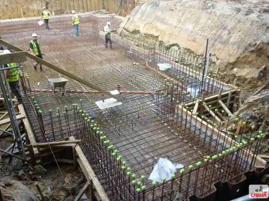 آهن مصرفی درسازه بتنی