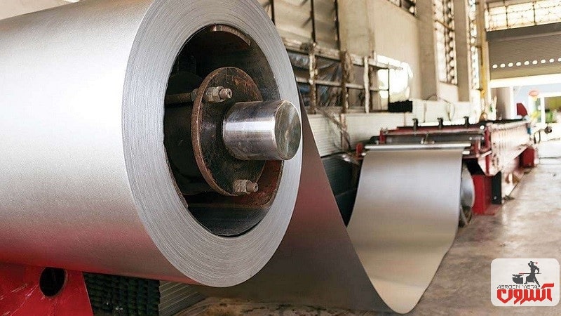 تولید ورق گالوانیزه