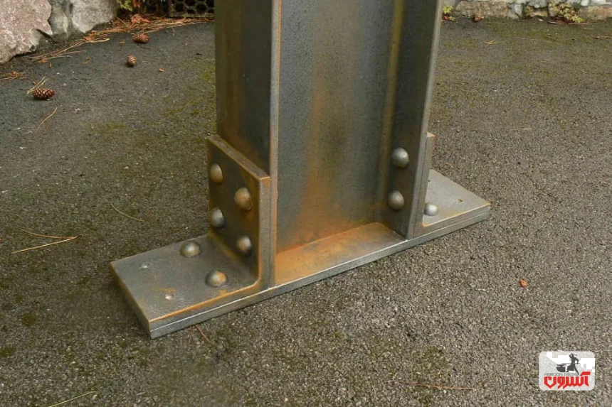 نمونه کاربرد تیرآهن