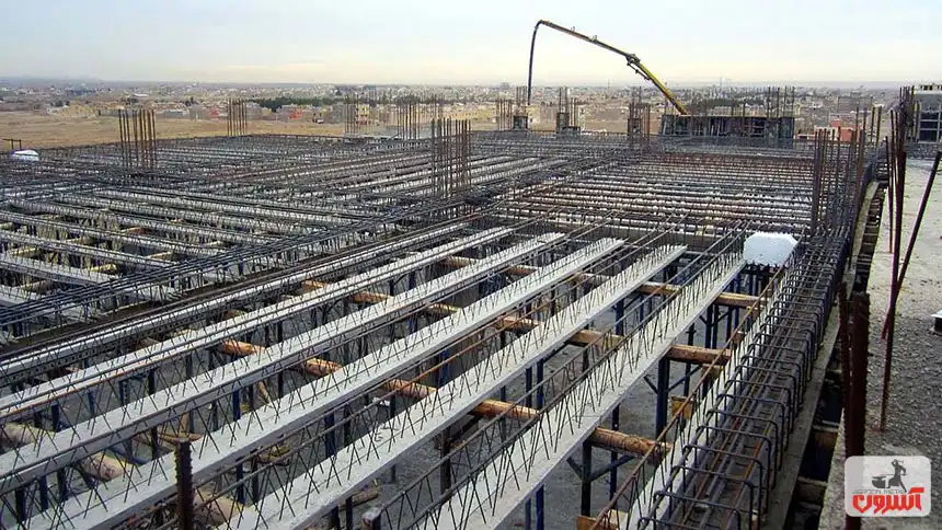 اجرای کامل تیرچه