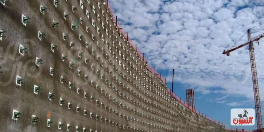 نحوه میخکوبی خاک با میلگرد