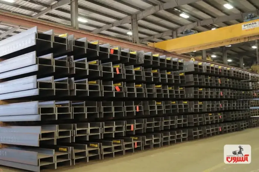 نحوه چیدمان تیرآهن برای حمل و نقل