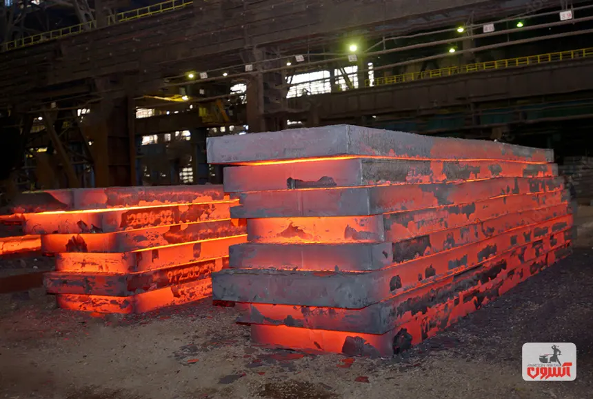 تولید ورق استیل در کارخانه