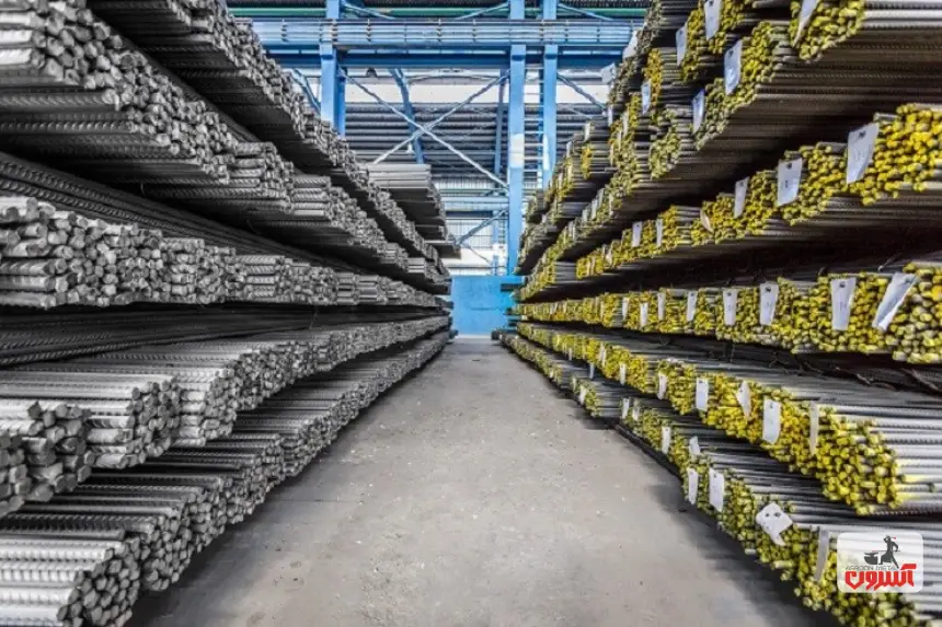 انبار میلگرد