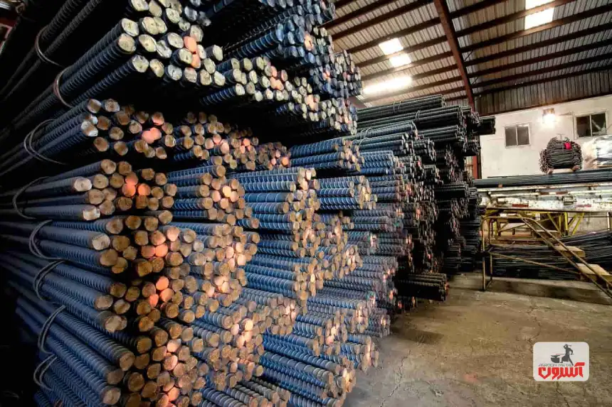 میلگرد بعد از تولید