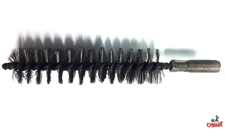 برس میلگرد برای از بین بردن خوردگی میلگرد