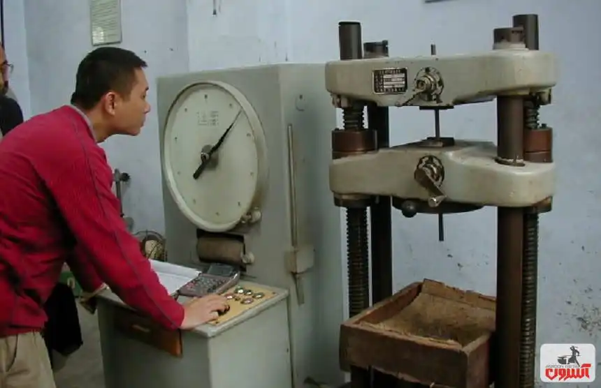 تست مقاومت کششی میلگرد