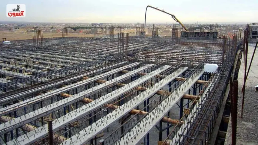 میلگرد تقویتی در تیرچه