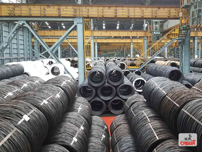 نگهداری میلگرد در انبار