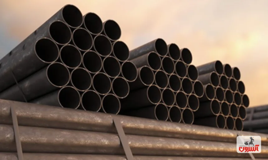 لوله سیاه درزدار