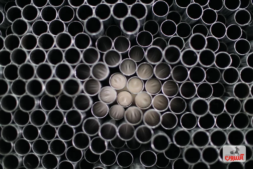کیفیت و ضخامت لوله درزدار
