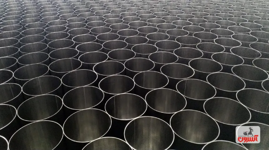 تست لوله سیاه درزدار