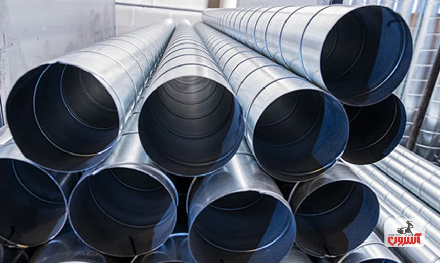 عکس لوله اسپیرال