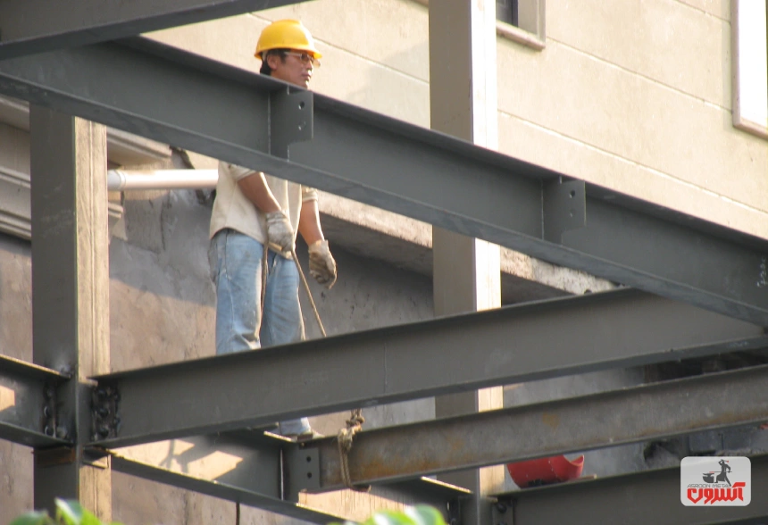 انواع اتصالات تیرآهن در سازه های فولادی