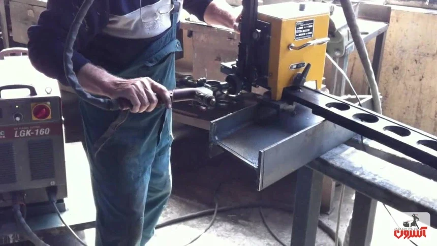 برش تیرآهن با لیزر