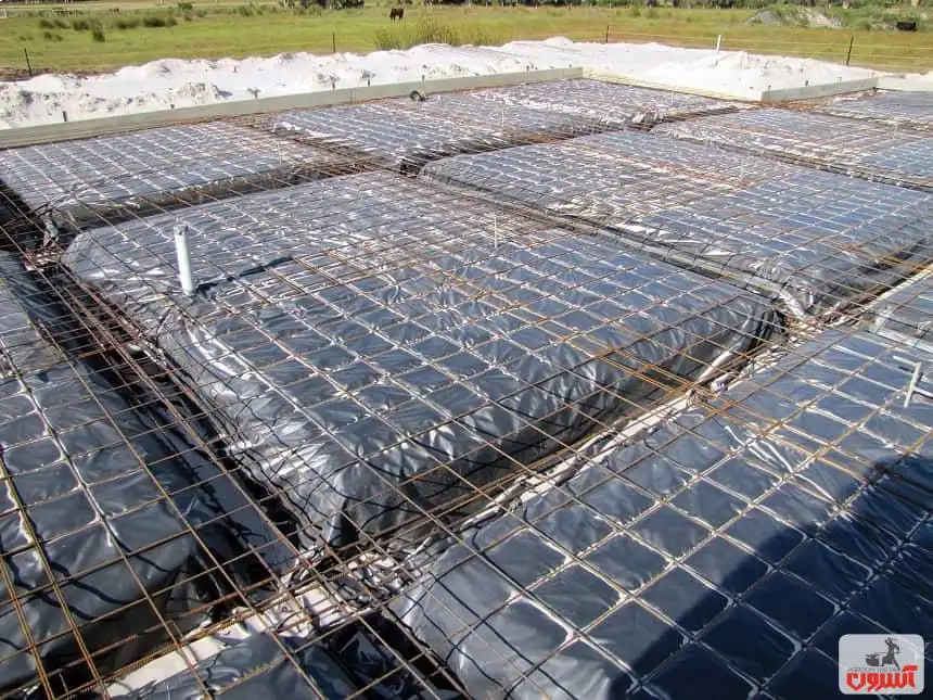 نقش میلگرد در سقف وافل