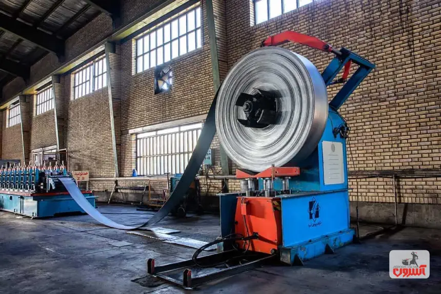 ورق مورد استفاده در تولید پروفیل Z